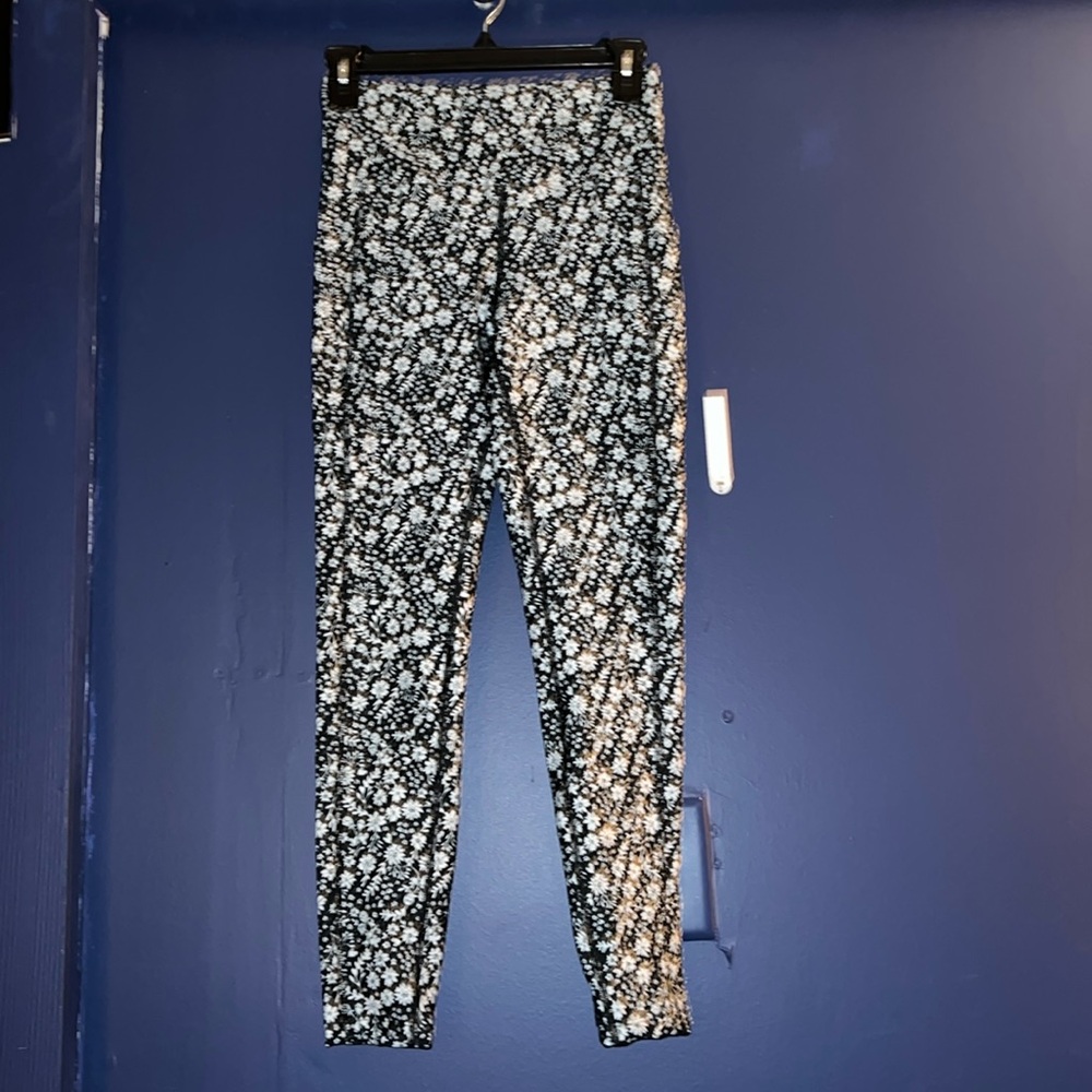Floral yoga pants